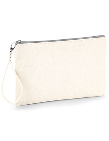 W-W520-Canvas Wristlet Pouch